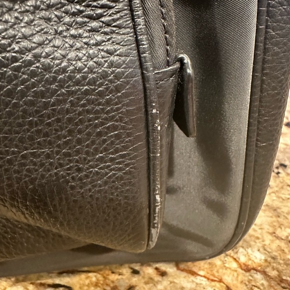 Coach black Nylon/leather backpack - Picture 3 of 11